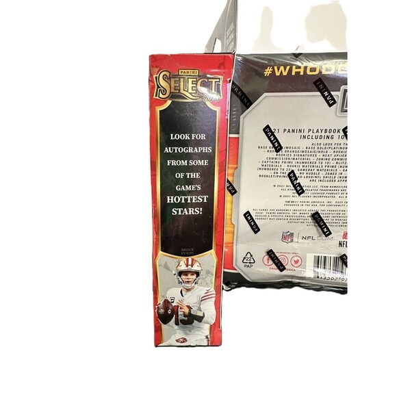 New 2021 Panini Playbook Football MEGA Box Sealed/23 panini select nfl footbal - Picture 2 of 3